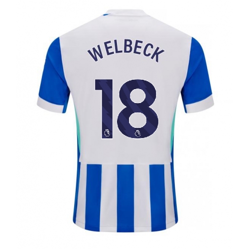 Billige Fotballdrakt Brighton Danny Welbeck #18 Replika Hjemmedrakt 2025-26 Kortermet Billige Fotballdrakt Brighton Danny Welbeck #18 Replika Hjemmedrakt 2025-26 Kortermet